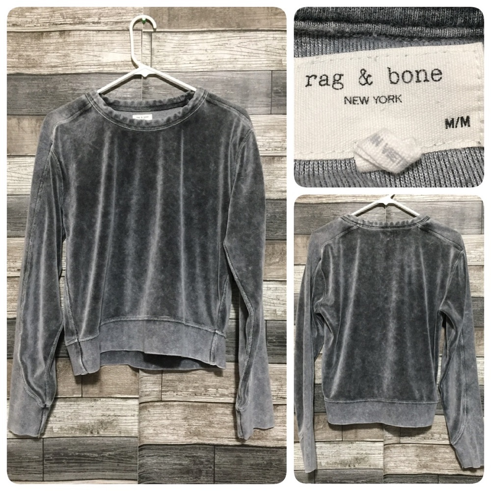 Rag & Bone Gray Sweatshirt